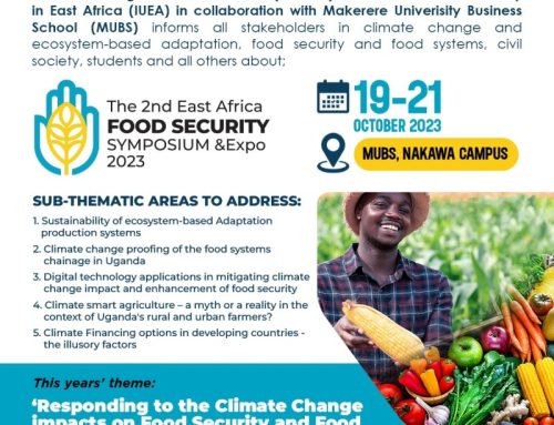 The 2nd East Africa Food Security Symposium & Expo – Call for submission of Abstracts : Deadline September 30,2023